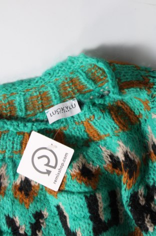 Дамски пуловер Luckylu Milano, Размер M, Цвят Многоцветен, Цена 13,20 лв.