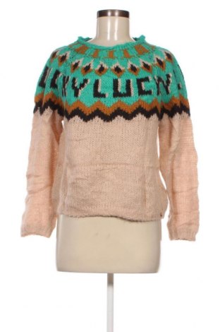 Дамски пуловер Luckylu Milano, Размер M, Цвят Многоцветен, Цена 4,40 лв.