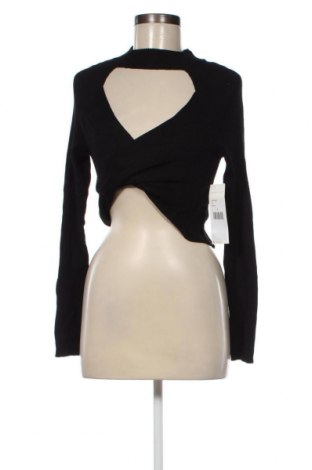 Дамски пуловер Madden Girl, Размер L, Цвят Черен, Цена 5,28 лв.