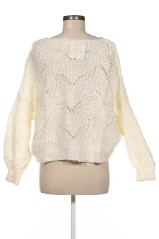 Дамски пуловер Millenium, Размер L, Цвят Бял, Цена 4,93 лв.