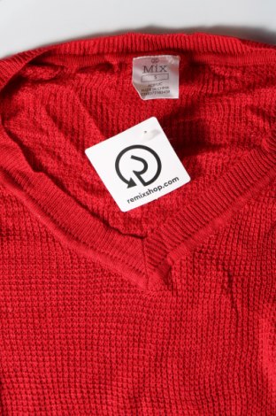 Дамски пуловер Mix, Размер S, Цвят Червен, Цена 8,70 лв.