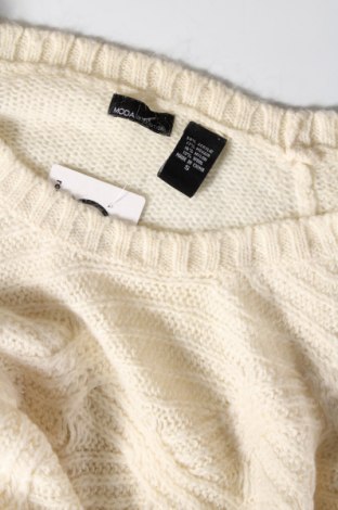 Γυναικείο πουλόβερ Moda International, Μέγεθος S, Χρώμα Εκρού, Τιμή 17,94 €