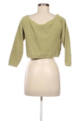 Дамски пуловер Monki, Размер L, Цвят Зелен, Цена 18,13 лв.