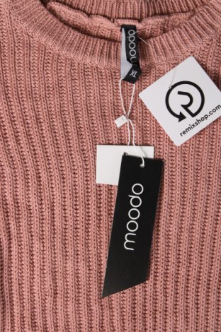 Дамски пуловер Moodo, Размер XL, Цвят Розов, Цена 21,75 лв.