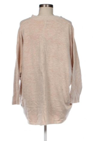 Дамски пуловер Moodo, Размер M, Цвят Бежов, Цена 21,75 лв.