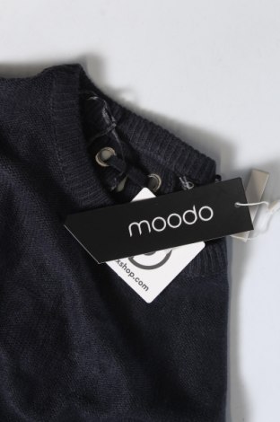 Дамски пуловер Moodo, Размер S, Цвят Син, Цена 26,10 лв.