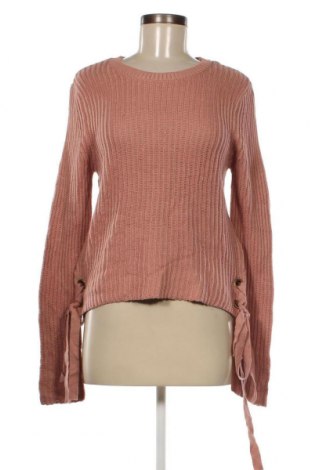 Γυναικείο πουλόβερ Moodo, Μέγεθος L, Χρώμα Ρόζ , Τιμή 7,18 €