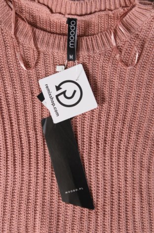 Дамски пуловер Moodo, Размер M, Цвят Розов, Цена 26,10 лв.