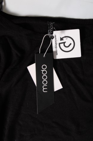 Γυναικείο πουλόβερ Moodo, Μέγεθος L, Χρώμα Μαύρο, Τιμή 11,21 €