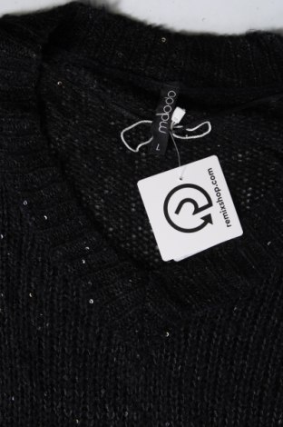 Γυναικείο πουλόβερ Moodo, Μέγεθος L, Χρώμα Μαύρο, Τιμή 7,18 €