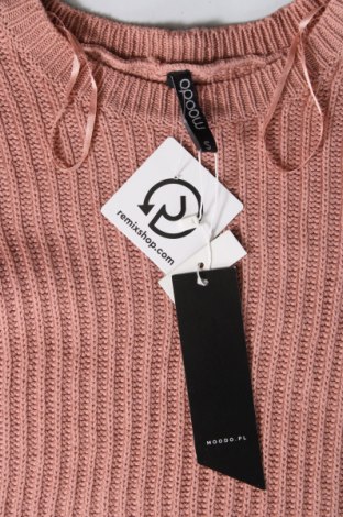 Дамски пуловер Moodo, Размер S, Цвят Розов, Цена 11,31 лв.