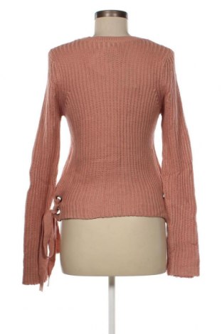 Дамски пуловер Moodo, Размер S, Цвят Розов, Цена 26,10 лв.