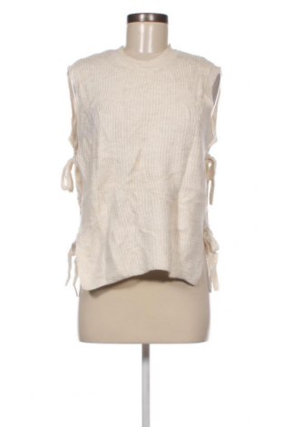 Γυναικείο πουλόβερ Naf Naf, Μέγεθος S, Χρώμα Εκρού, Τιμή 2,33 €