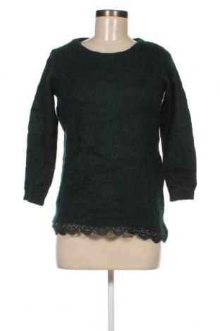 Дамски пуловер Naf Naf, Размер S, Цвят Зелен, Цена 9,28 лв.