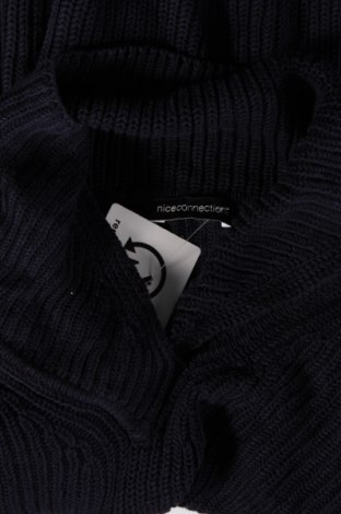 Дамски пуловер Nice Connection, Размер M, Цвят Син, Цена 23,80 лв.