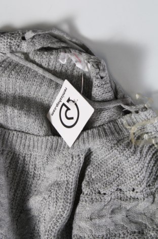 Γυναικείο πουλόβερ No Boundaries, Μέγεθος L, Χρώμα Γκρί, Τιμή 4,49 €