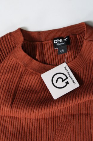 Дамски пуловер ONLY, Размер M, Цвят Кафяв, Цена 12,96 лв.