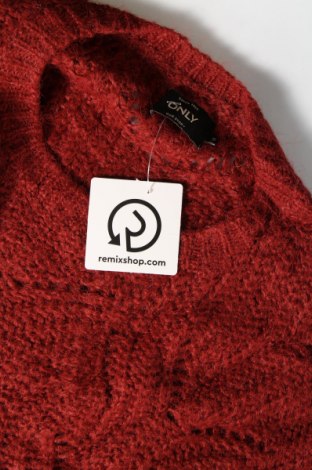 Дамски пуловер ONLY, Размер S, Цвят Кафяв, Цена 7,20 лв.