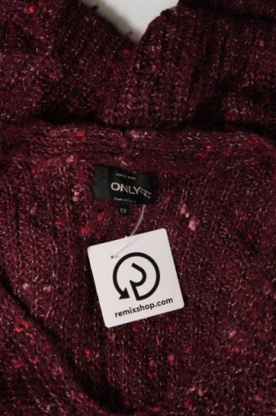 Γυναικείο πουλόβερ ONLY, Μέγεθος XS, Χρώμα Κόκκινο, Τιμή 2,47 €