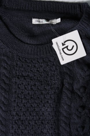 Γυναικείο πουλόβερ ONLY, Μέγεθος S, Χρώμα Μπλέ, Τιμή 4,45 €