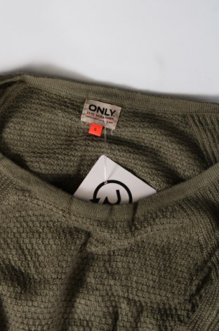 Дамски пуловер ONLY, Размер S, Цвят Зелен, Цена 4,80 лв.