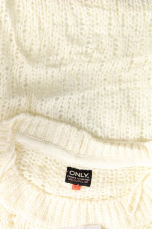 Γυναικείο πουλόβερ ONLY, Μέγεθος S, Χρώμα Εκρού, Τιμή 3,46 €