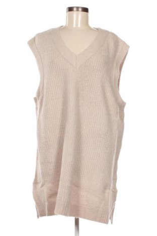 Γυναικείο πουλόβερ ONLY Carmakoma, Μέγεθος XXL, Χρώμα Γκρί, Τιμή 10,02 €