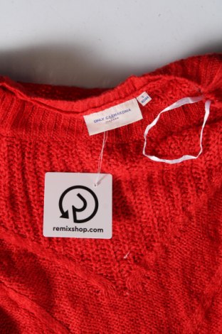 Γυναικείο πουλόβερ ONLY Carmakoma, Μέγεθος S, Χρώμα Κόκκινο, Τιμή 2,60 €