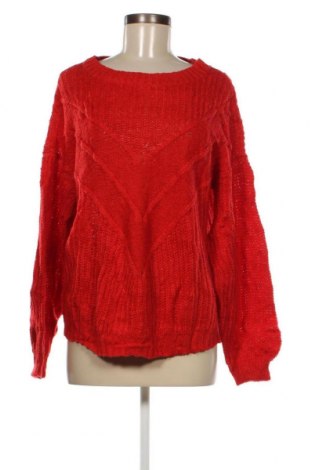 Дамски пуловер ONLY Carmakoma, Размер S, Цвят Червен, Цена 6,80 лв.