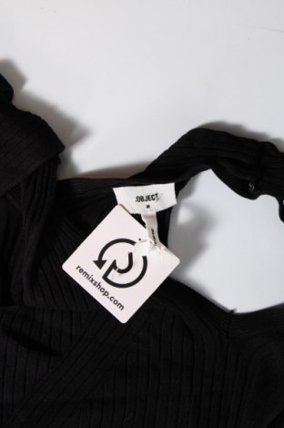 Γυναικείο πουλόβερ Object, Μέγεθος M, Χρώμα Μαύρο, Τιμή 17,94 €