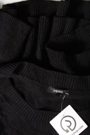 Дамски пуловер Papaya, Размер M, Цвят Черен, Цена 8,70 лв.