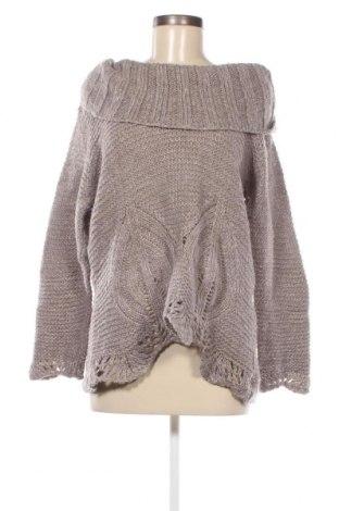 Дамски пуловер Patrice Breal, Размер L, Цвят Сив, Цена 7,54 лв.