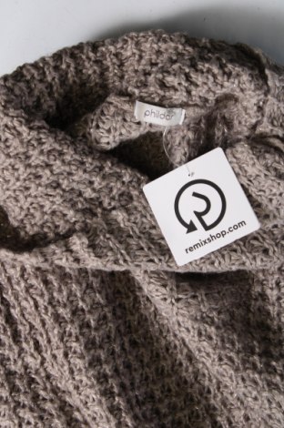 Дамски пуловер Phildar, Размер L, Цвят Бежов, Цена 7,25 лв.