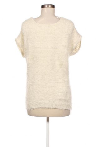 Дамски пуловер Pilar Prieto, Размер S, Цвят Екрю, Цена 7,25 лв.