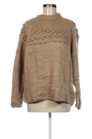 Дамски пуловер Pimkie, Размер L, Цвят Кафяв, Цена 5,22 лв.