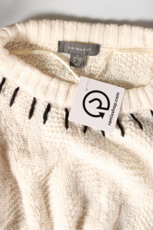 Γυναικείο πουλόβερ Primark, Μέγεθος M, Χρώμα Λευκό, Τιμή 5,38 €