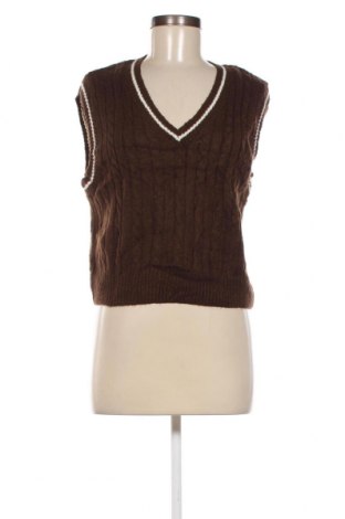 Pulover de femei Pull&Bear, Mărime M, Culoare Maro, Preț 95,39 Lei
