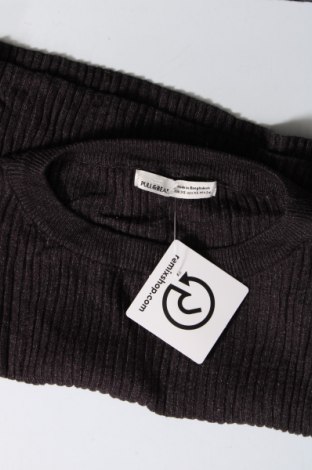 Дамски пуловер Pull&Bear, Размер XS, Цвят Сив, Цена 6,96 лв.