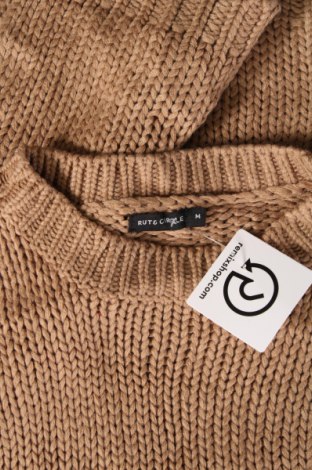 Дамски пуловер Rut & Circle, Размер M, Цвят Бежов, Цена 4,93 лв.