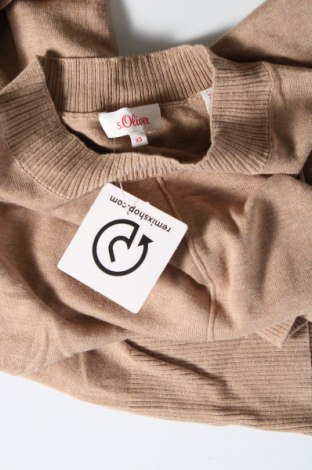 Дамски пуловер S.Oliver, Размер XS, Цвят Кафяв, Цена 39,15 лв.
