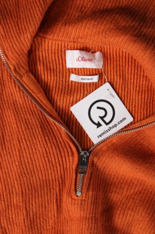 Дамски пуловер S.Oliver, Размер M, Цвят Оранжев, Цена 21,75 лв.