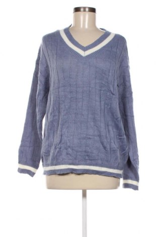 Дамски пуловер SHEIN, Размер M, Цвят Син, Цена 4,93 лв.