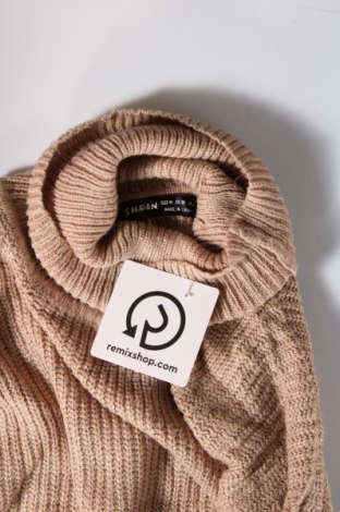 Γυναικείο πουλόβερ SHEIN, Μέγεθος M, Χρώμα  Μπέζ, Τιμή 3,95 €