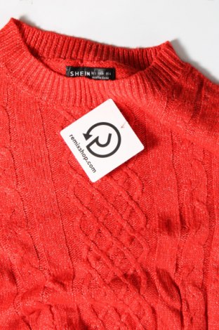 Pulover de femei SHEIN, Mărime S, Culoare Roșu, Preț 23,85 Lei
