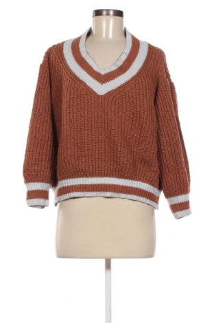 Дамски пуловер SHEIN, Размер XL, Цвят Кафяв, Цена 8,70 лв.