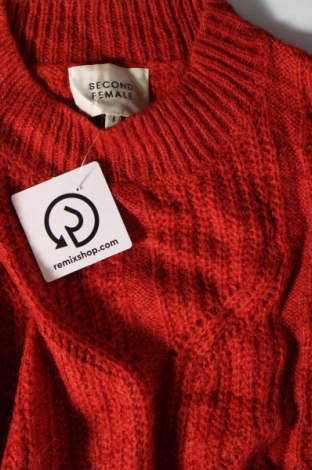 Γυναικείο πουλόβερ Second Female, Μέγεθος S, Χρώμα Πορτοκαλί, Τιμή 2,72 €