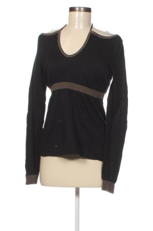 Дамски пуловер Sisley, Размер M, Цвят Черен, Цена 26,10 лв.