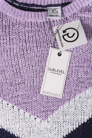 Дамски пуловер Sublevel, Размер XS, Цвят Многоцветен, Цена 17,02 лв.