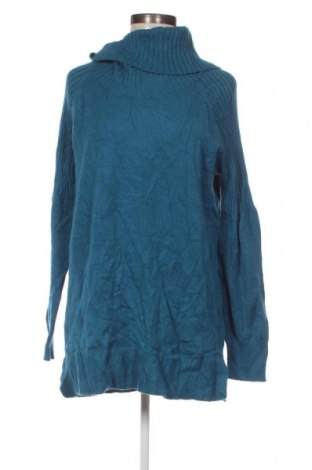 Γυναικείο πουλόβερ Time and tru, Μέγεθος L, Χρώμα Μπλέ, Τιμή 4,49 €