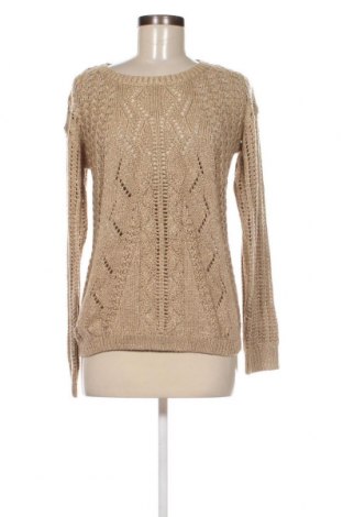 Γυναικείο πουλόβερ Un Deux Trois, Μέγεθος M, Χρώμα Χρυσαφί, Τιμή 9,53 €